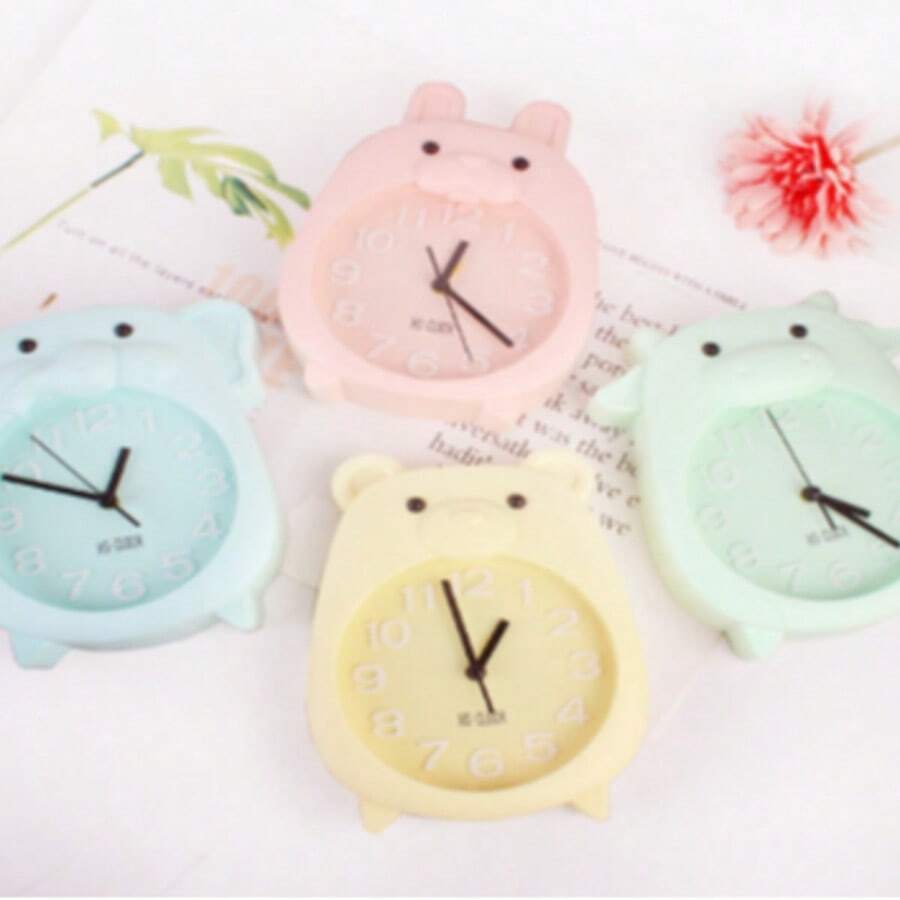 CL009 Reloj Despertador Pequeño – Ideal para Buró, Escritorio o Mesa de Noche - 1PC - Ver 1