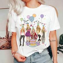 Personalized Name Channel Ha Nnah Mont Ana Birthday T-Shirt, Custom Ha Nnah Mont Ana Music Birthday Present Gift, Disneyland Family Trip - 白色 - 查看 1