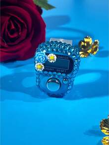 水钻花朵指环计数器，环形电子计数器，用于诵经祈祷的手动计数装置 - 多色 - 查看 5