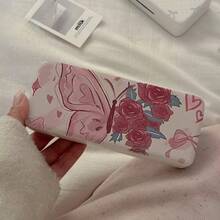 Estuche para gafas con diseño de rosa 2026, caja de almacenamiento para gafas - Multicolor - Ver 12