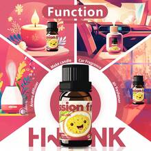 HWLINK 10ml 百香果果香精油,適用於蠟燭製作、擴香機/加濕器、室內香氛、節日禮物、車用芳香療法 - Passion fruit - 查看 6