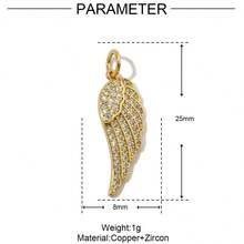 1pc Copper Micro-Inlaid Zirconia Hip-Hop Style Sun Letter "Love" Pendant, Jewelry Accessory - Multicolor - View 27