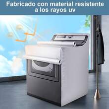 ¡RecomendadoFunda para Lavadora, Funda Lavadora y Secadora Anti-UV y Resistencia al Polvo, Con 4 Base para Lavadora, Adecuadas para Reducir el Ruido y la Absorción de Impactos de las Lavadoras.¡Top de Temporada - 1 - Ver 3
