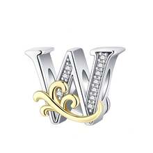 1 件时尚 26 字母系列串珠手链，可用于 DIY 手链制作和日常服装搭配，适合女孩佩戴。 - 混合色 - 查看 17