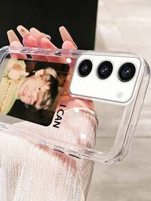 High-Resolution, Transparent Phone Case For Samsung Galaxy S21 Plus S21 Ultra S21FE S22 Plus S22 Ultra S23 Plus S23 Ultra S23FE S21+ S22+ S23+ – Ultra-Thin, Soft, See-Through, With Full Protective Band For Fun Guys - Clear - View 8