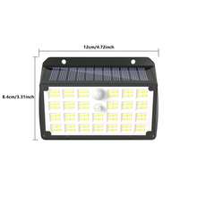 104LED Super Bright Solar Light Dusk To Dawn Solar Security Flood Light Waterproof Outdoor Battery Powered - T-104 - View 3