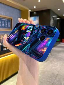 1 pieza Moda Teléfono Caso No incluye cordón ni soporte. 1 unidad Colorido Controlador de videojuegos Teléfono Caso Con Cámara Protector Compatible Con, /Compatible Con Galaxia, Compatible Con , Compatible Con , Compatible Con, Compatible Con, Compatible Con Impermeable A prueba de golpes Anticaída Rasguño Resistente, Internacional Versión, No El Doméstico Versión - Azul 2 - Ver 7