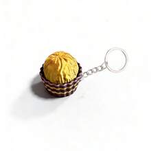 1PC Cute Realistic Lifelike 3D Printed Chocolate Figurine Clicker Fidget Toy Stress Anxiety Relief Keychain Backpack Charm Dollhouse Miniature Decor Supermarket Convenience Store Display Prop DIY Craft Accessory Desktop Ornament - Multicolor - View 8