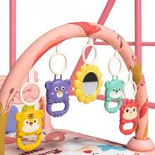 Baby Play Gym Mat, Tummy Time Mat For Babies, 3 In 1 Kick And Play Piano Playmat, Baby Gift For Toddler Infants Age 0-36 Months - Pink - View 5