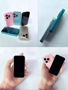 SERVO Mini 智能手机，安卓 9.0 系统，双卡双待，2GB 运行内存，16GB 机身存储，支持 WiFi、GPS、3G WCDMA 网络，3.0 英寸显示屏，便携式手机 - 粉色 - 查看 3