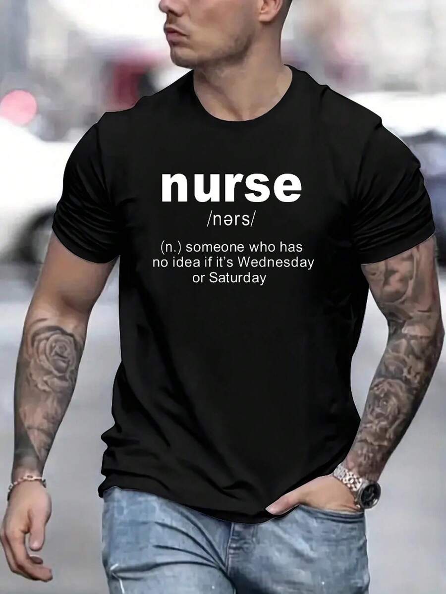 Men T-Shirts - Black - View 1