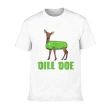 Dills Doe Funny Adult Humor Funny Nature Deer T Shirt   BLACK - 款式 - 查看 1
