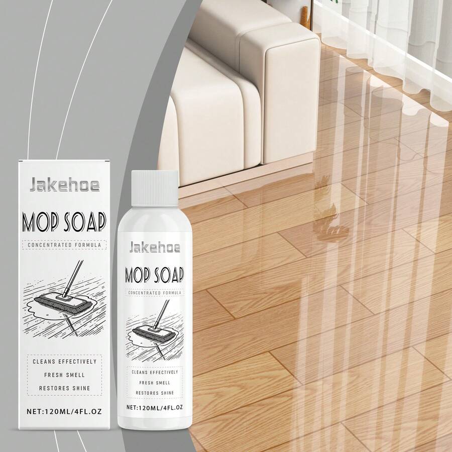 jakehoe Mopping Cleaner Wood Floor Tiles Cleaner Cleaning Effectively Remove Dirt, Grease And Stubborn Stains Restore Floor Original Luster Lasting Fragrance - Mopping Cleaner - 查看 1