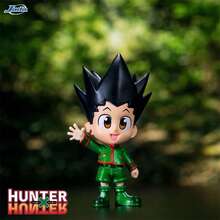 Simba Figuras de metal de  de 2.5 pulgadas, modelos de personajes coleccionables de aleación que incluyen a Gon, Killua, Kurapika, Leorio, juguetes de alta calidad adecuados para adultos y adolescentes - Multicolor - Ver 3