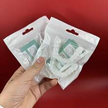 新款便携式牙齿饰品，男女通用，易于使用，适合日常佩戴和派对场合 - 白色 - 查看 21