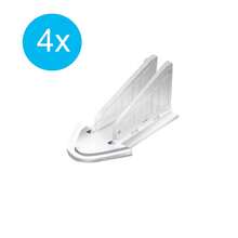 3M 1/2/3/4/6个装儿童安全玻璃门锁，多功能推拉式窗锁，保护儿童和宠物，无需钻孔工具，加厚ABS材质 - 彩色 - 查看 11