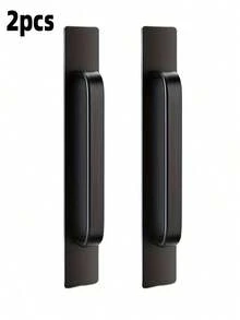 Manija deslizante sin manos de color negro, adecuada para puertas de garaje y puertas de armario - Multicolor - Ver 16