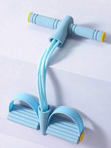 4 Pack Yoga Resistance Bands, Purple, Pink, Blue, Suitable For Home Workout - Stretchable Cords For Full Body Training, Abdominal Shaping, Rowing And Flexibility Exercises, Stackable Fitness Equipment, Suitable For Yoga And Toning, Figure 8, Yoga Ball, Pull-Up Assist, Thigh Trainer, Gym, Sweating, Pilates - Multicolor - View 12