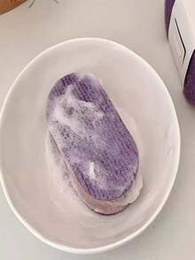 3pcs Dish Washing Sponge Set, Double-Sided Kitchen Cleaning Nano Sponge Scrubber - A - View 5