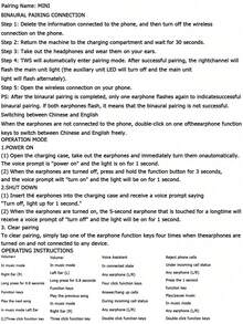 迷你无线耳机，超小型睡眠耳机，无闪烁灯，兼容苹果和安卓手机，母亲节推荐礼物 - 彩色 - 查看 6