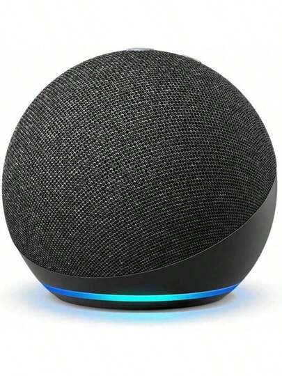 Echo Dot (modelo más nuevo), altavoz inteligente Alexa, altavoz Bluetooth portátil de alta calidad, con función manos libres, batería de larga duración, sonido envolvente 360° y diseño elegante. Ideal para fiestas, dormitorios, salas de estar, oficinas y uso al aire libre