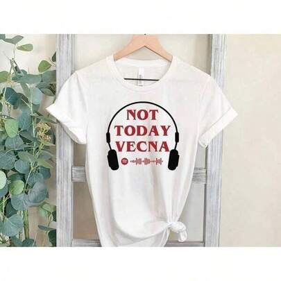 Young BoysGirls Print T-Shirt, Cotton Children's T-Shirt 2026 Family Graphic Cotton T-Shirt 100% Cotton Short Sleeve Casual Tee Not Today Vecna Shirt, Cool Vecna T-Shirt, Hawkins Middle School Tee, Stranger Shirts, Running Up That Hill T-Shirts, Eleven Tees TT735 Loose Fit, Suitable For Daily Gatherings Mother Daughter Matching Outfit Christmas Outifts Para Niña Conjunto De Niña Ropa De Niña Shirts Gifts For Teen Girls Teen Boys Gifts Kids Christmas Outfits Tops For Teen Girls Kids Girls Clothing Clothes For Kids Boys Shirts Kids Shirts Tween Girl Clothes Family Matching T Shirts Chic Y2K Inspired Tops For Women - A  Gift, Perfect For Adding A Cute Touch To Your Daily And Holiday Wardrobe