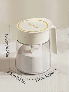 Seasoning Jar Set, Airtight Spice Jars Bottles, Kitchen Condiment Storage Containers - Multicolor - View 11