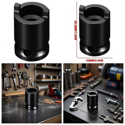 Angle Grinder Wrench Forged Socket Polisher Plate Removal Tool Pressure Socket Adapter Accessory