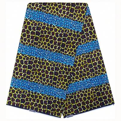 2026新款安卡拉非洲蜡染印花涤纶面料，幅宽44英寸，1/3/6码捆装，逼真蜡染防染效果，醒目几何图案，适用于缝制服装、连衣裙、半身裙、衬衫、夹克、节日服装、角色扮演服装、头巾、头饰、家居装饰、靠垫套、软垫、装饰椅、抱枕、绗缝工艺品。