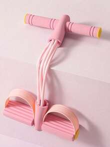 4 Pack Yoga Resistance Bands, Purple, Pink, Blue, Suitable For Home Workout - Stretchable Cords For Full Body Training, Abdominal Shaping, Rowing And Flexibility Exercises, Stackable Fitness Equipment, Suitable For Yoga And Toning, Figure 8, Yoga Ball, Pull-Up Assist, Thigh Trainer, Gym, Sweating, Pilates - Multicolor - View 14