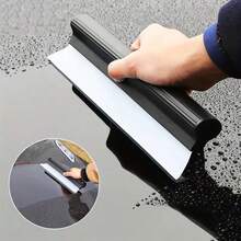 Lưỡi gạt nước kính chắn gió bằng silicon mềm dẻo, dụng cụ cạo kính cửa xe, dụng cụ gạt nước tiện dụng bằng silicon, bàn chải gạt nước kính chắn gió ô tô, dụng cụ gạt tuyết cho cửa sổ xe hơi, dụng cụ cạo làm sạch kính xe hơi. - Máy cạo nước - Xem 11