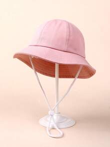 1pc Unisex Baby/Toddler Versatile Sun Protection Bucket Hat, Suitable For Boys And Girls, Summer Sunshade Hat - 1PC - View 24