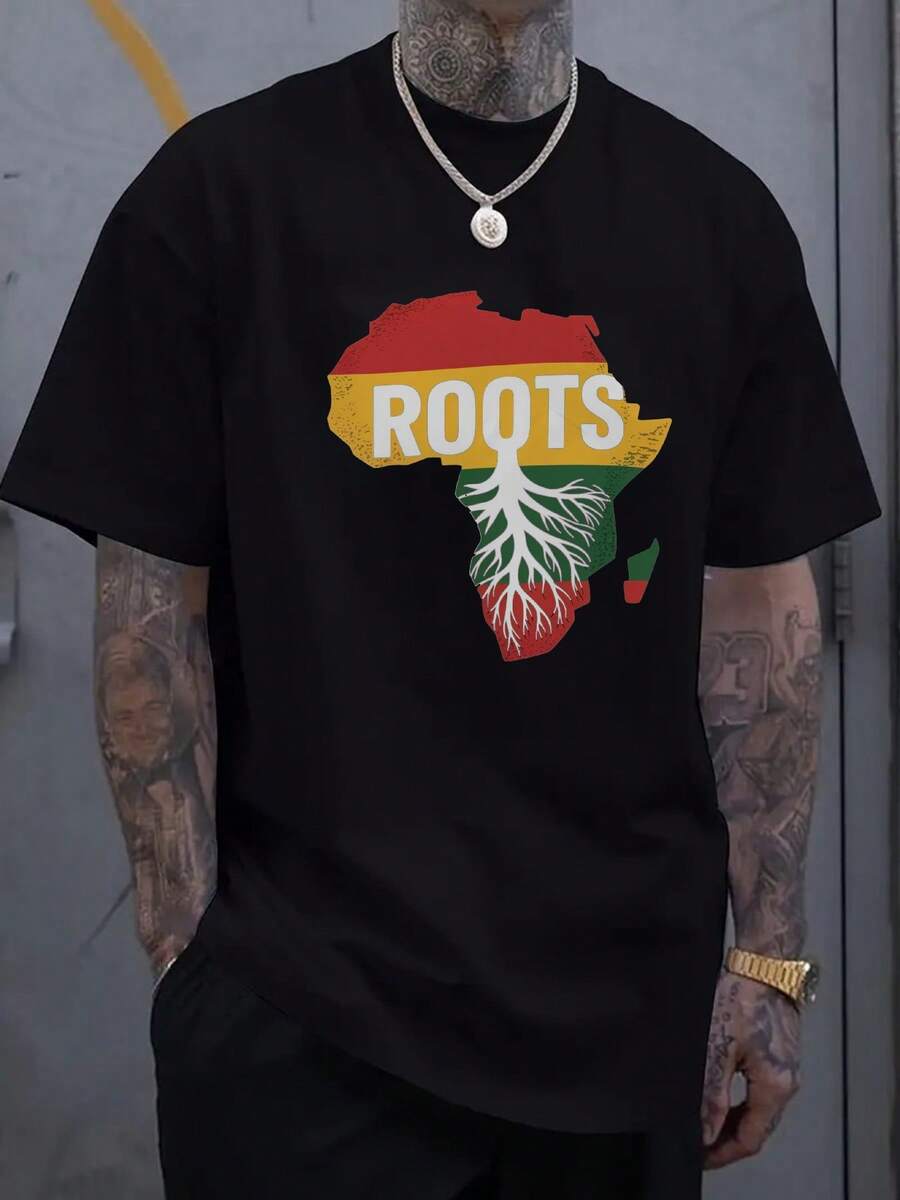 Men Outdoor Tees & Tanks - Black - View 1