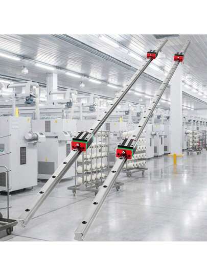 Linear Rail HSR15-1500mm 1x Linear Slide With 4 Square Bearing Block