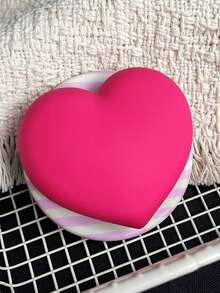 Heart Elements Silicone LOVE 3D Heart Magnetic Phone Airbag Holder Push-Pull Bracket, Suitable For MagSafe Phones, Slouchy Desktop Holder For Watching Videos Spring Gift - Multicolor - View 7