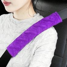 Paquete de 2 Almohadillas Universales para Cinturón de  de Coche para una Conducción Más Cómoda, Fundas para Correa de - A - Ver 2