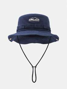 Mũ leo núi màu trơn in logo đỉnh núi, kiểu dáng thon gọn khuôn mặt, thời trang và đa năng, mềm mại và thoải mái, phù hợp cho các hoạt động ngoài trời và đạp xe mùa xuân/hè. - Nhiều màu - Xem 7