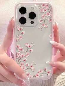 1 elegante funda para teléfono, no incluye cordón ni soporte. ¡A prueba de golpes con diseño de plantas, flores y bosque! Funda Transparente de Doble Capa GreenLeaf con Ventana para Lentes, Protección Completa a Prueba de Golpes, Diseño GreenLeaf de Alta Claridad, Compatible con 11/12/13/14/15/16/16 Pro. /12Pro/13Pro/14Pro/15Pro/16Pro/14Plus/15Plus/16Plus/12ProfesionalMax/13ProfesionalMáx. /14ProfesionalMáx. 15ProfessionalMax. /16ProfesionalMax,ÚltimosManzana17/17Pro/17Profesio - Rosa 7 - Ver 5