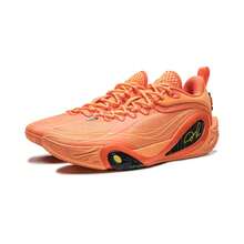LI-NING Li Ning WADE DLO 1 Men's Lightweight High Elasticity Basketball Court Shoes ABPV009 - Yunjin Orange - View 4