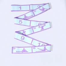 1条8孔/11孔瑜伽阻力带，女士健身瑜伽拉伸带，数码弹力带，舞蹈张力带，阻力带 - 彩色 - 查看 9