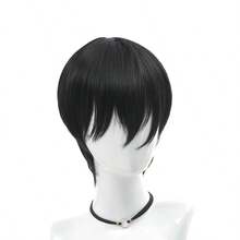 Cosplay 青春动漫 Daily Dk 全头套，男士合成全头假发 - 彩色 - 查看 7