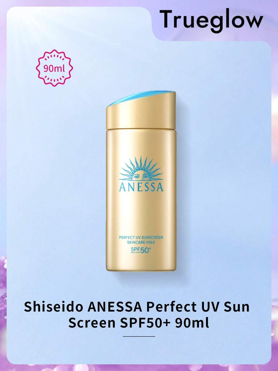 Shiseido Anais完美UV防晒霜SPF50+ 90毫升 珊瑚礁色,日常海滩防晒霜,轻盈透气 - 90毫升 - 查看 1