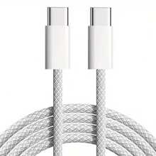 Fast Charging Nylon Braided 60W 5A Type C To Type C/USB To Type C Super Fast Charging Cable For S23 S22 S21 12Pro K50 K60 P40 P60 Android Phone Charger USB C Cord Pro Pro Data USB C Type C Transfer Cord Women's Day Gift - Multicolor - View 14