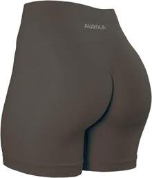 Recomendado: Pantalones Cortos Deportivos AUROLA Damen Power - Top de Temporada - Marrón (Chestnut Brown) - Ver 9