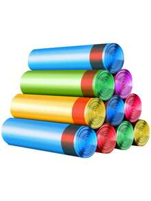 便携式折叠露营马桶 - 重型可折叠马桶，带盖和内置污物收集盒，采用防臭耐用的PP/ABS材料，可折叠便携设计，带提手；舒适的高座圈，易于清洁 - 彩色 - 查看 9