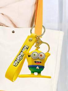 Minions 冲浪钥匙扣、沙滩滑板钥匙扣、可爱书包挂件、汽车钥匙扣。 - 彩色 - 查看 11