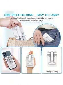 Adjustable Phone Holders Double Folding Phone Holder Fully Adjustable Desktop Phone Holder For 16 15 14 13 12 11 Pro Xs Xs Max Xr X Compatible With All Models Valentine's Day Gift - 1 White Item - View 5