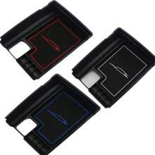 Caja de almacenamiento para reposabrazos Central de coche, caja de almacenamiento para reposabrazos para x-trail X Trail Xtrail T32 2014-2018, accesorios FI44 - Azul - Ver 7