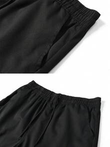 Men's Sports Outdoor Cargo Shorts, Fashion Casual Daily Commute Cargo Shorts - Black - View 6