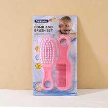 1件套婴儿头发和身体刷套装，软毛洗发刷，沐浴按摩刷，护发羊毛刷 - 彩色 - 查看 11